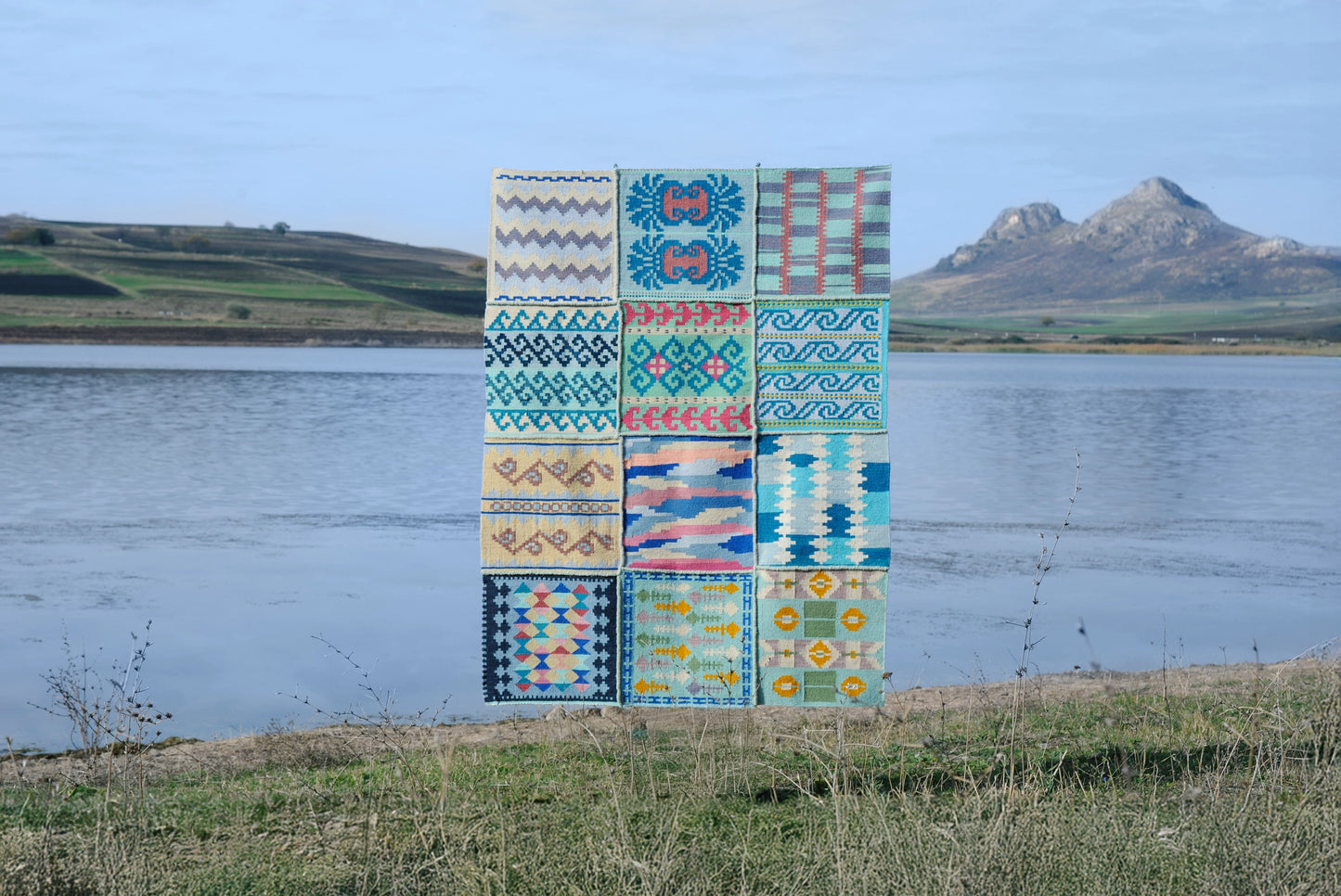 Between two rivers rug