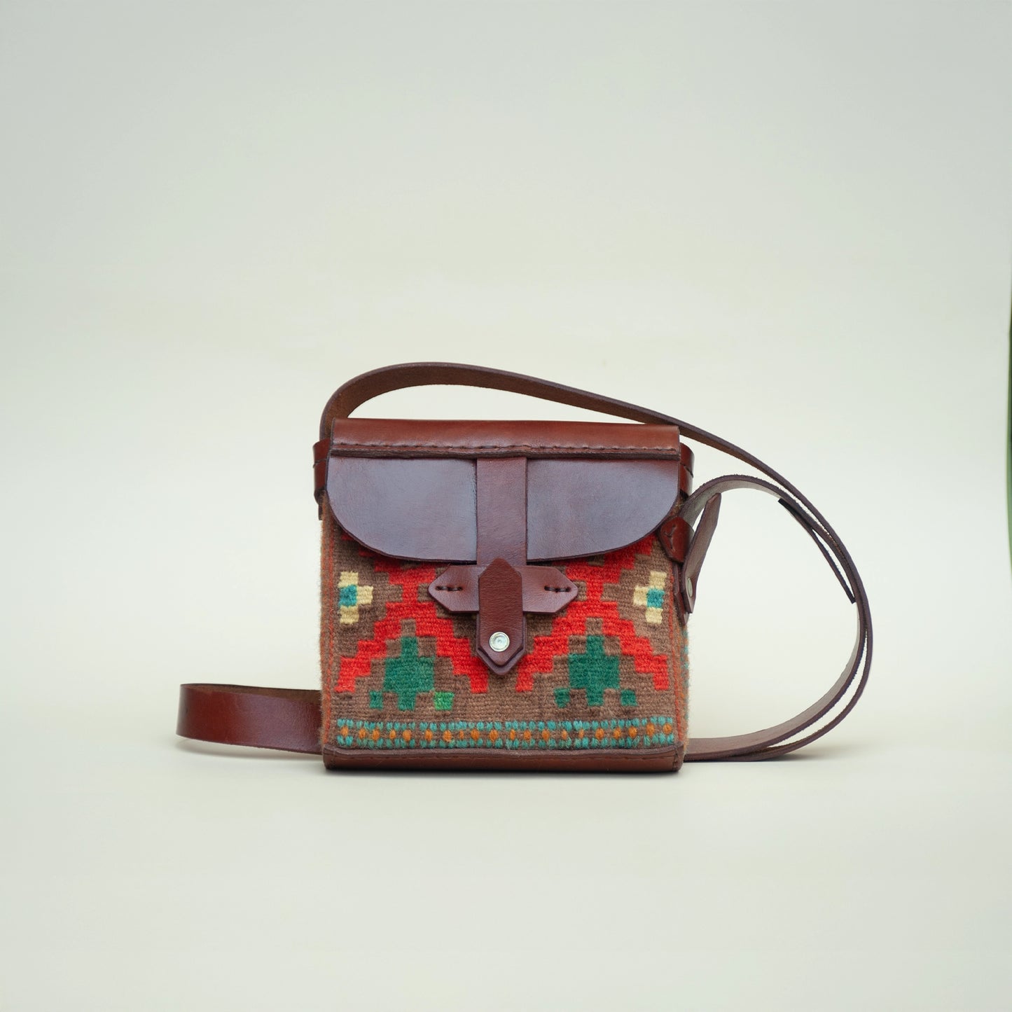 Red & Green Crossbody Bag
