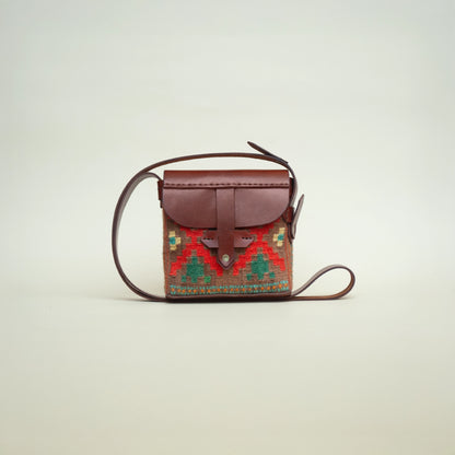 Traditional Ornament Crossbody Bag