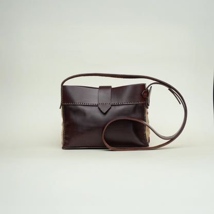 Indigo & Saperavi Crossbody Bag