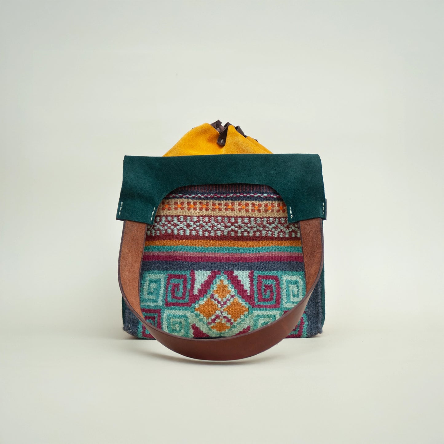 Multicolor Bucket Bag