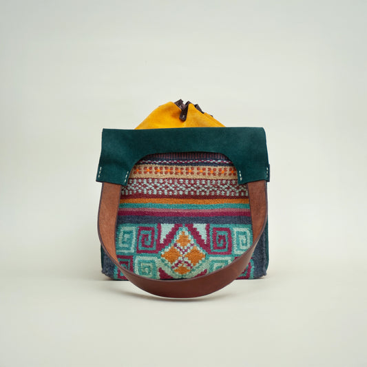 Multicolor Bucket Bag