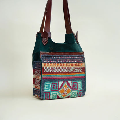Multicolor Bucket Bag