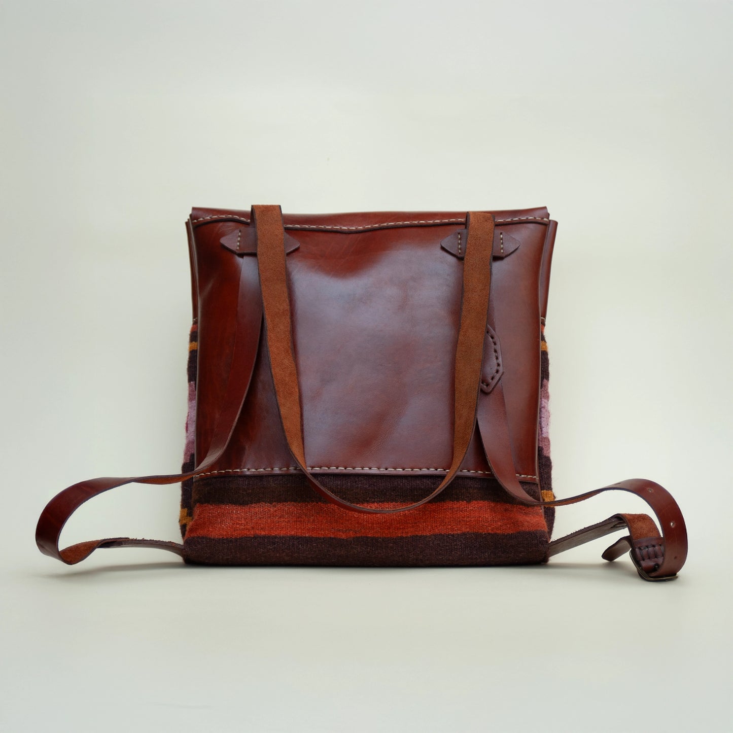 Multicolor Wool Backpack