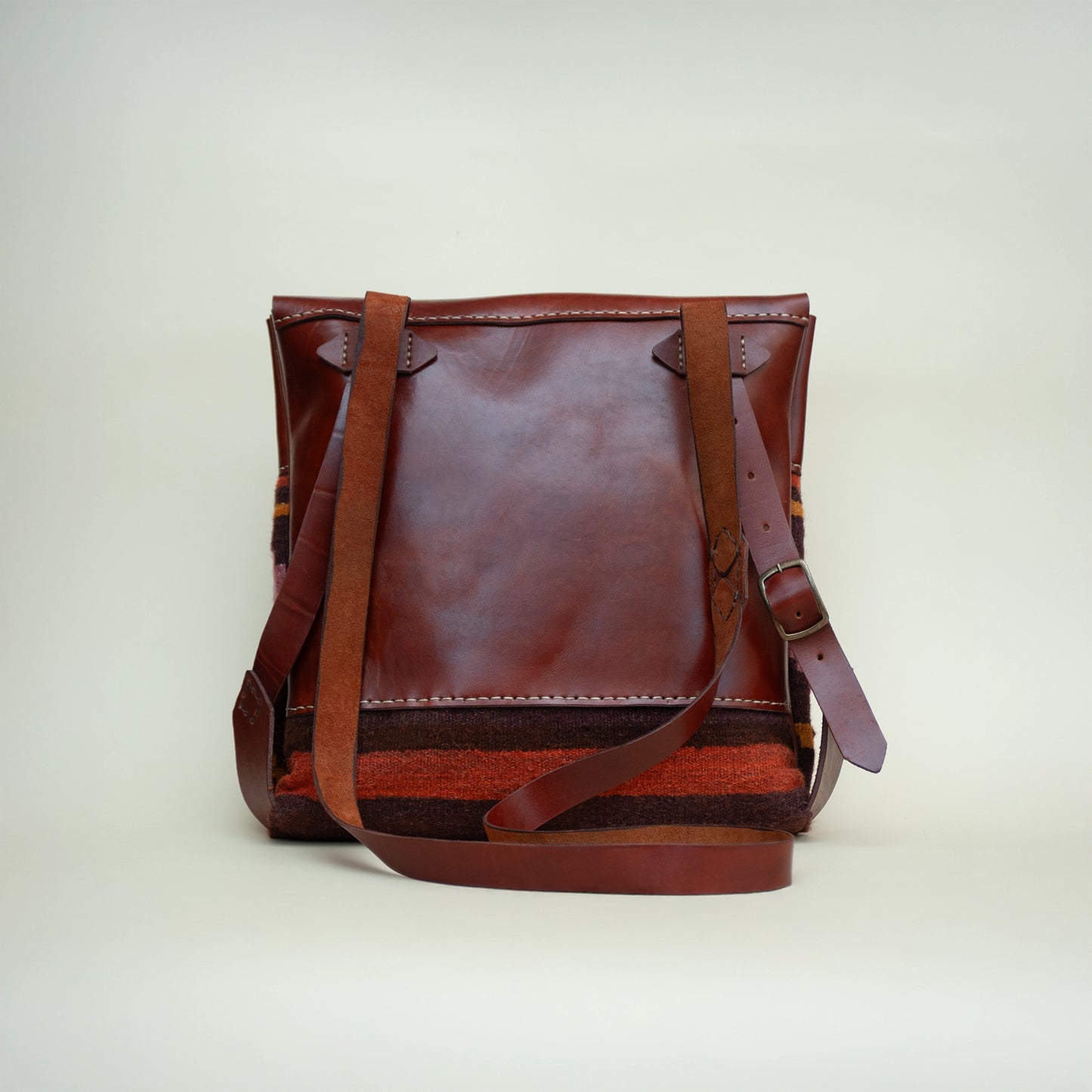 Multicolor Wool Backpack