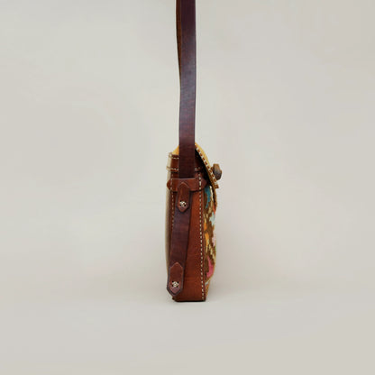 Flower messenger bag