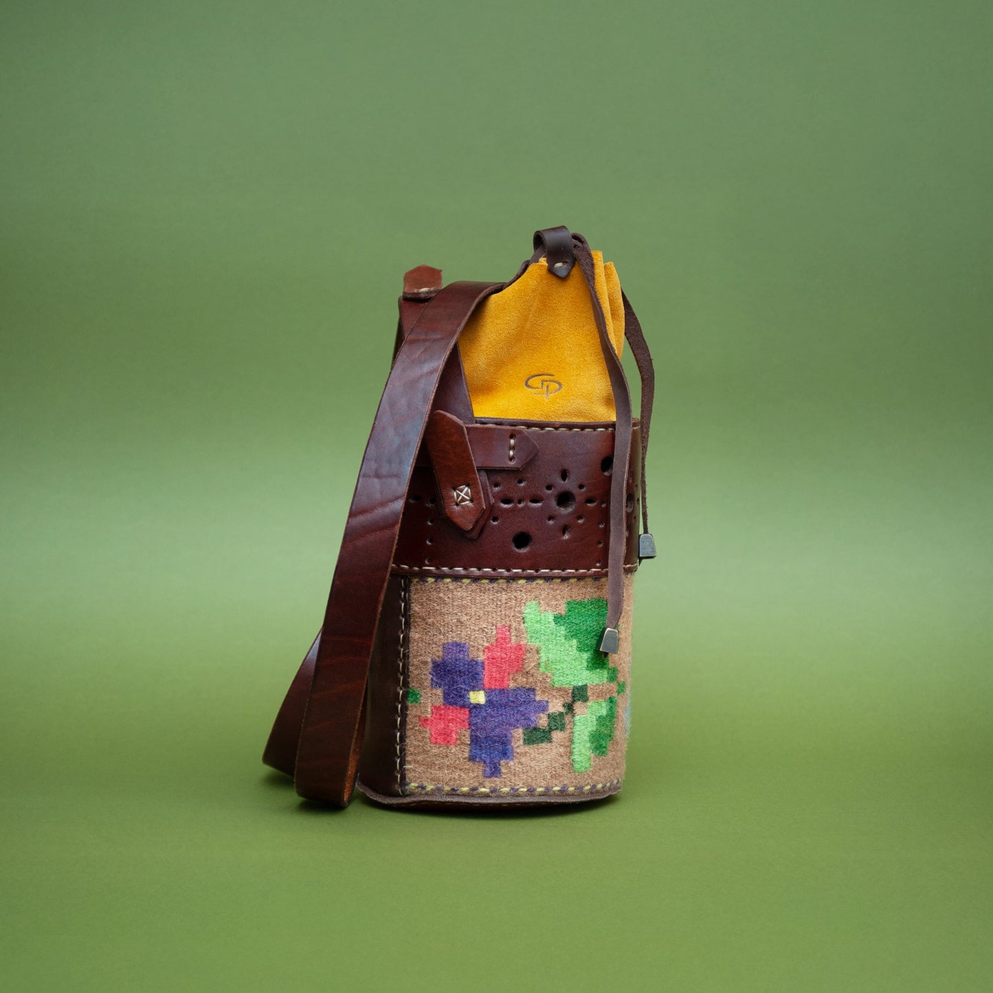 Yellow Bucket Bag