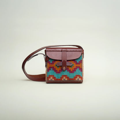 Traditional Pattern Cross Body Bag