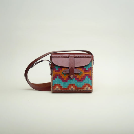 Traditional Pattern Cross Body Bag