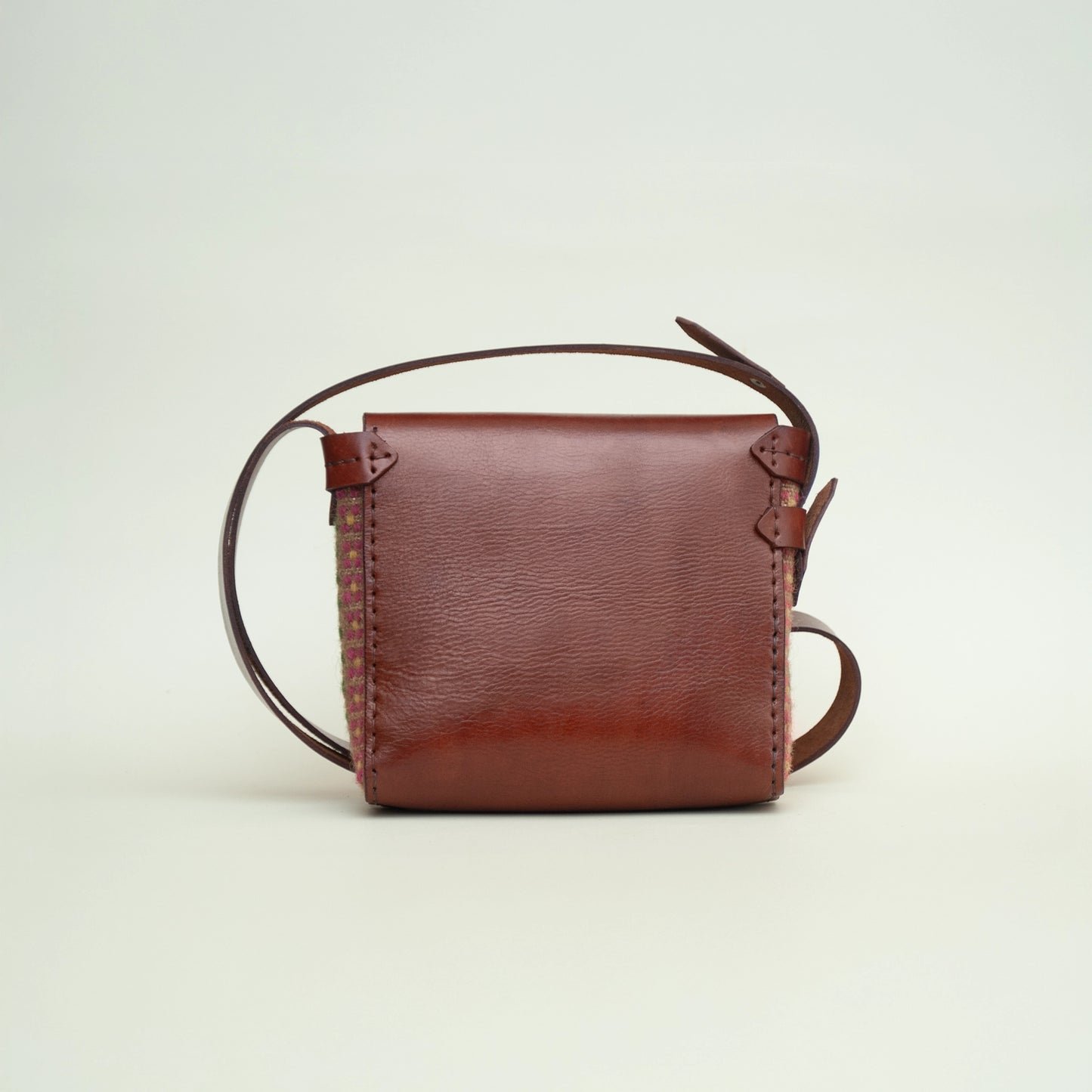 Cross Pattern Cross Body Bag