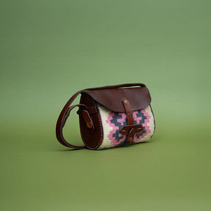 Pink & Blue Cross Body Bag