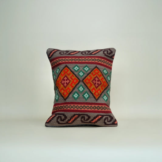 Pillow Case With Traditional Ornament