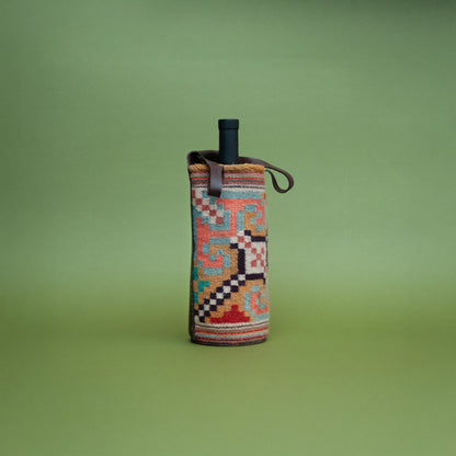 Multicolor Wine Bottle Carrier