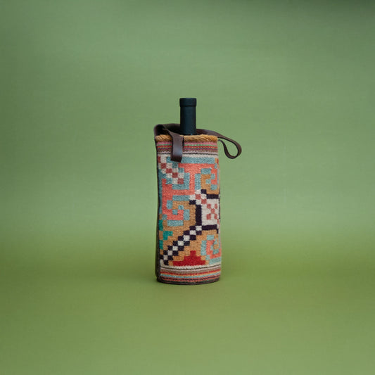 Multicolor Wine Bottle Carrier