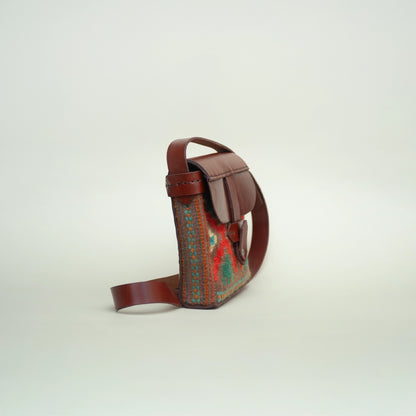 Red & Green Crossbody Bag