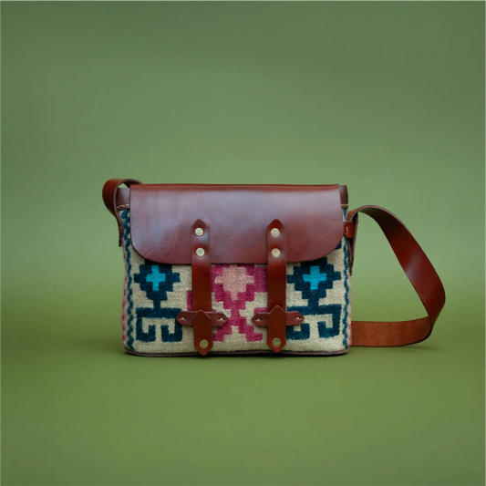 Traditional Pattern Crossbody Bag