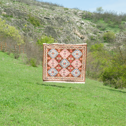 Multicolor Traditional Georgian Rug
