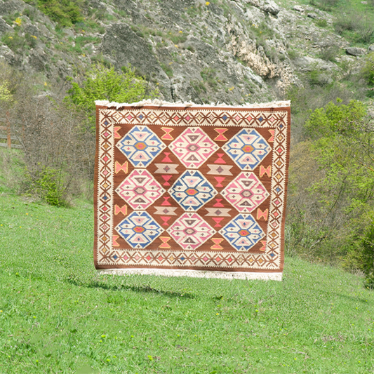 Multicolor Traditional Georgian Rug